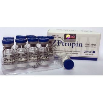 Гормон роста ZPtropin Соматропин 10 флаконов 100IU (333 мкг/IU) - Усть-Каменогорск