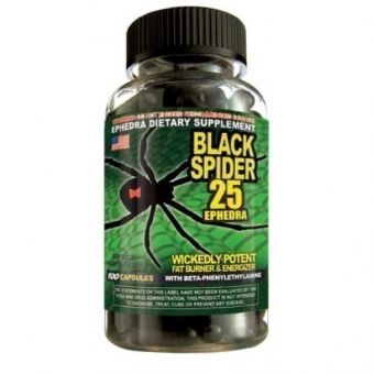 Жиросжигатель Black Spider 25 (100 капсул) - Усть-Каменогорск