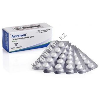 Astralean (Кленбутерол) Alpha Pharma 50 таблеток (1таб 40 мкг) - Усть-Каменогорск