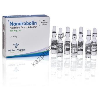 Nandrobolin (Дека, Нандролон деканоат) Alpha Pharma 10 ампул по 1мл (1амп 250 мг) - Усть-Каменогорск
