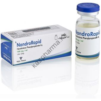 Нандролон фенилпропионат NandroRapid (Дураболин) Alpha Pharma балон 10 мл (100 мг/1 мл) - Усть-Каменогорск