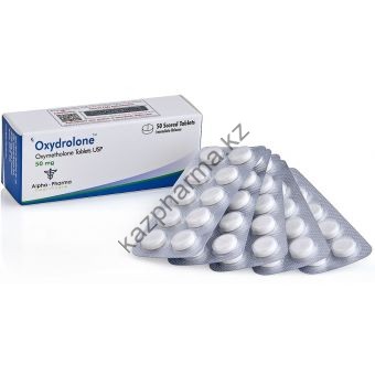 Oxydrolone (Оксиметолон, Анаполон) Alpha Pharma 50 таблеток (1таб 50 мг) - Усть-Каменогорск