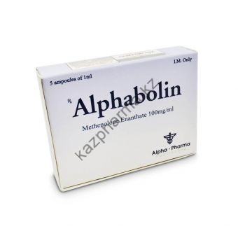 Alphabolin Метенолон энантат Alpha Pharma 5 ампул по 1мл (1амп 100 мг) - Усть-Каменогорск