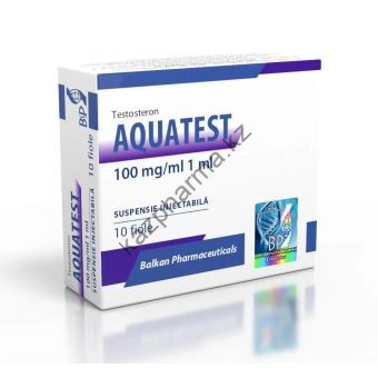 Aquatest (Суспензия Тестостерона) Balkan 10 ампул по 1мл (1амп 100 мг) - Усть-Каменогорск