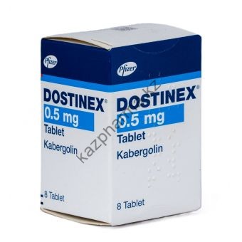 Каберголин Dostinex 8 таблеток (1 таб 0.5 мг)  Усть-Каменогорск