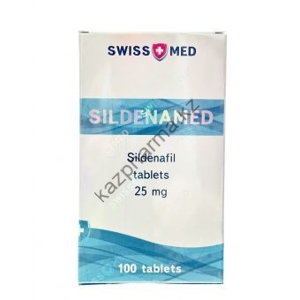 Виагра Swiss Med Sildenamed 100 таблеток (1таб 25 мг) Усть-Каменогорск