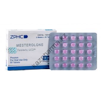 Mesterolone (Провирон) ZPHC 50 таблеток (1таб 50 мг) - Усть-Каменогорск