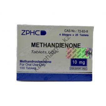 Метан ZPHC (Methandienone) 100 таблеток (1таб 10 мг) - Усть-Каменогорск