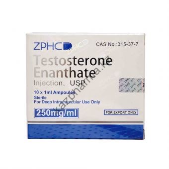 Тестостерон энантат ZPHC (Testosterone Enanthate) 10 ампул по 1мл (1амп 250 мг/1 мл) - Усть-Каменогорск