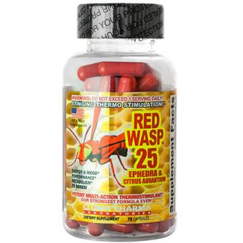 Жиросжигатель Cloma Pharma Red Wasp 25 (75 капсул) - Усть-Каменогорск