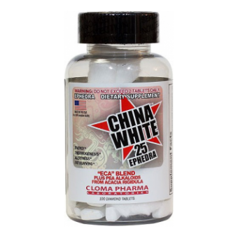 Жиросжигатель Cloma Pharma China White 25 (100 таб) - Усть-Каменогорск