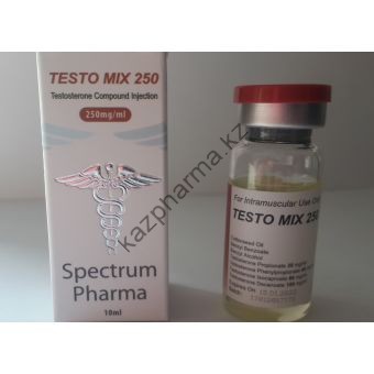 Testo Mix 250 (Сустанон) Spectrum Pharma балон 10 мл (250 мг/1 мл) - Усть-Каменогорск